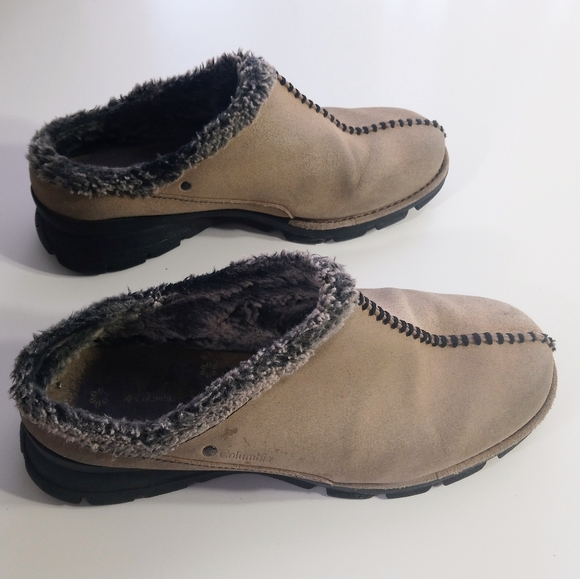 Columbia Cortina Suede Mule/Clogs Tan Size 9.5 - Picture 4 of 9
